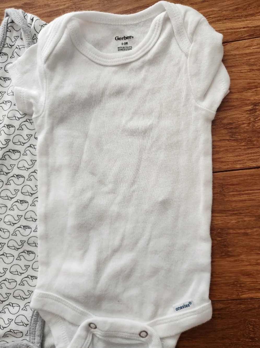 Set Of 9 Baby Boy Short Sleeve Bodysuits Pants Shorts Romper Whale, 0-3 Months
